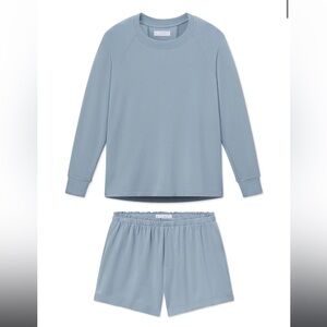 LAKE Relax Shorts Set in Mulberry